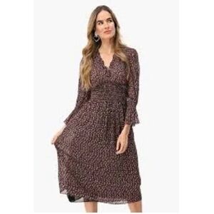 Rebecca Taylor Silk Floral Dress Size 6